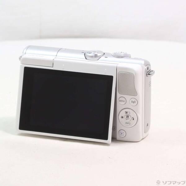 〔中古〕Canon(キヤノン) ミラーレス一眼カメラ EOS M100 ボディ ホワイト〔349-ud〕 |  | 02