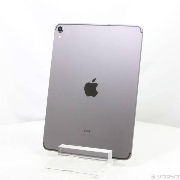 〔中古〕Apple(アップル) iPad Pro 11インチ 256GB スペースグレイ FU102J／A SIMフリー〔258-ud〕 | 