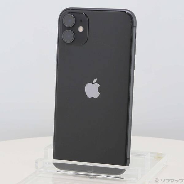 〔中古〕Apple(アップル) iPhone11 64GB ブラック NWLT2J／A SIMフリー〔247-ud〕 | 
