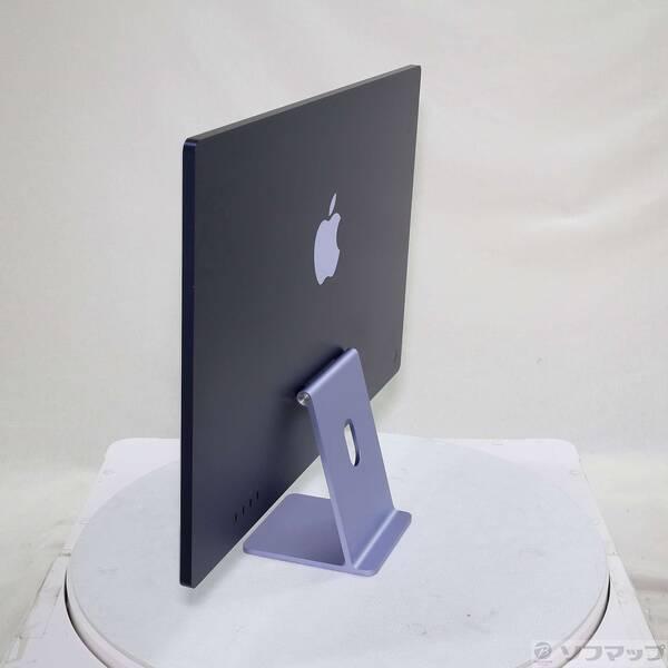 〔中古〕Apple(アップル) iMac 24-inch Mid-2021 Z13100057 Apple M1 8コアCPU_8コアGPU 8GB SSD512GB パープル 〔15.7 Sequoia〕〔377-ud〕 |  | 01