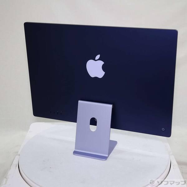〔中古〕Apple(アップル) iMac 24-inch Mid-2021 Z13100057 Apple M1 8コアCPU_8コアGPU 8GB SSD512GB パープル 〔15.7 Sequoia〕〔377-ud〕 |  | 02