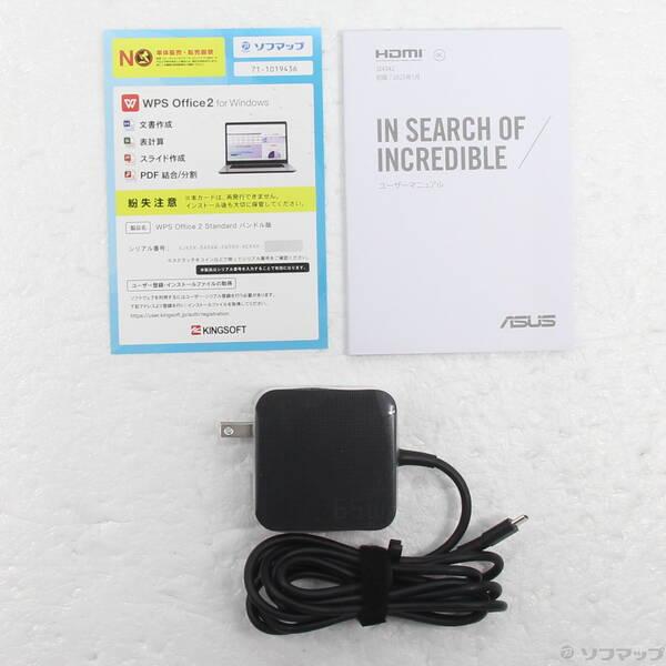 〔中古〕ASUS(エイスース) 〔展示品〕 Zenbook 14 UM3406KA UM3406KA-AI5165W ジェイドブラック〔348-ud〕 |  | 04