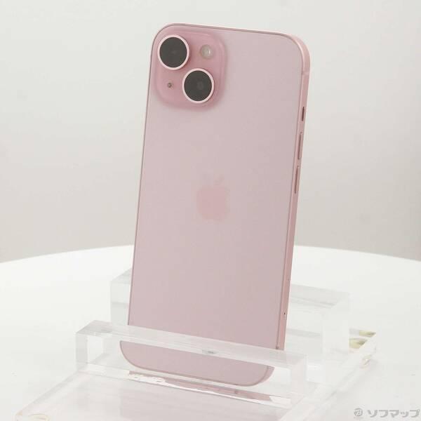 〔中古〕Apple(アップル) iPhone15 256GB ピンク MTMP3J／A SIMフリー〔262-ud〕 | 