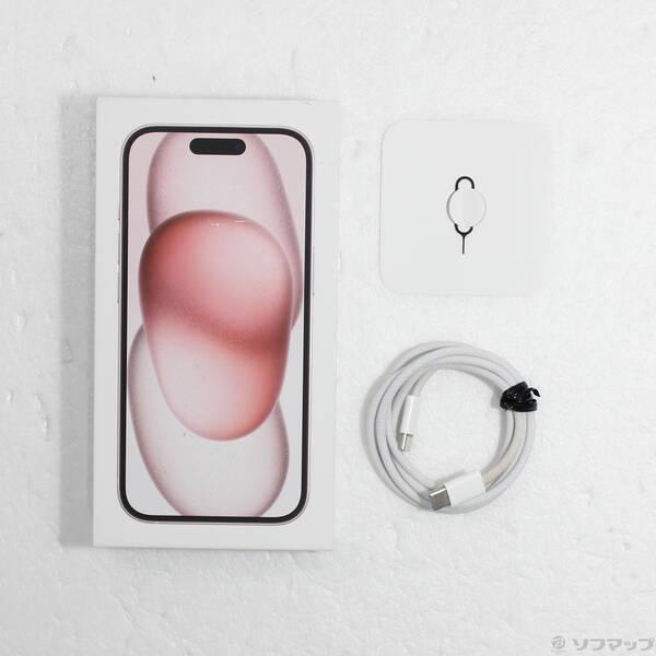 〔中古〕Apple(アップル) iPhone15 256GB ピンク MTMP3J／A SIMフリー〔262-ud〕 |  | 04