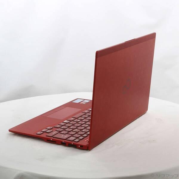 〔中古〕FUJITSU(富士通） LIFEBOOK UH90／C3 FMVU90C3RG ガーネットレッド 〔Windows 10〕〔262-ud〕 |  | 01