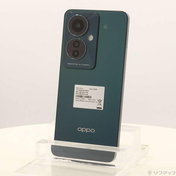 〔中古〕OPPO(オッポ) OPPO Reno11 A 128GB ダークグリーン YMOPRENO11A Y!mobile SIMフリー〔368-ud〕 | 