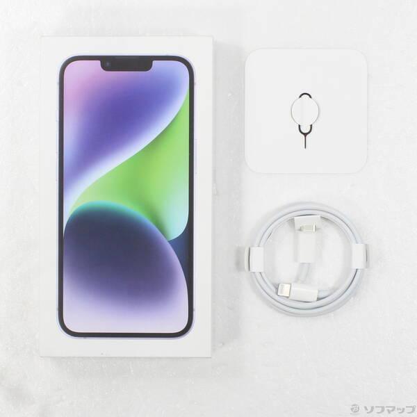 〔中古〕Apple(アップル) iPhone14 256GB パープル MPW93J／A SIMフリー〔258-ud〕 |  | 04