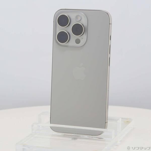 〔中古〕Apple(アップル) iPhone15 Pro 256GB ナチュラルチタニウム MTUF3J／A SIMフリー〔269-ud〕 | 