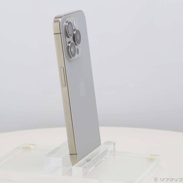 〔中古〕Apple(アップル) iPhone15 Pro 256GB ナチュラルチタニウム MTUF3J／A SIMフリー〔269-ud〕 |  | 03