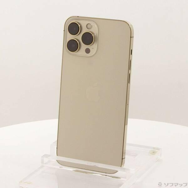 〔中古〕Apple(アップル) iPhone13 Pro Max 256GB ゴールド MLJA3J／A SIMフリー〔262-ud〕 | 