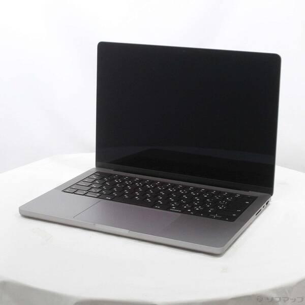 〔中古〕Apple(アップル) MacBook Pro 14.2-inch Late-2021 MKGP3J／A Apple M1 Pro 8コアCPU_14コアGPU 16GB SSD1TB スペースグレイ 〔14.7 Sonoma〕〔297-ud〕 | 