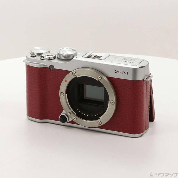 〔中古〕富士フイルム(FUJIFILM) FUJIFILM X-A1 ボディ レッド〔262-ud〕 | 