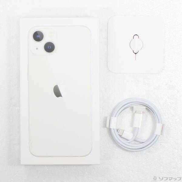 〔中古〕Apple(アップル) iPhone13 128GB スターライト MLND3J／A SIMフリー〔305-ud〕 |  | 04