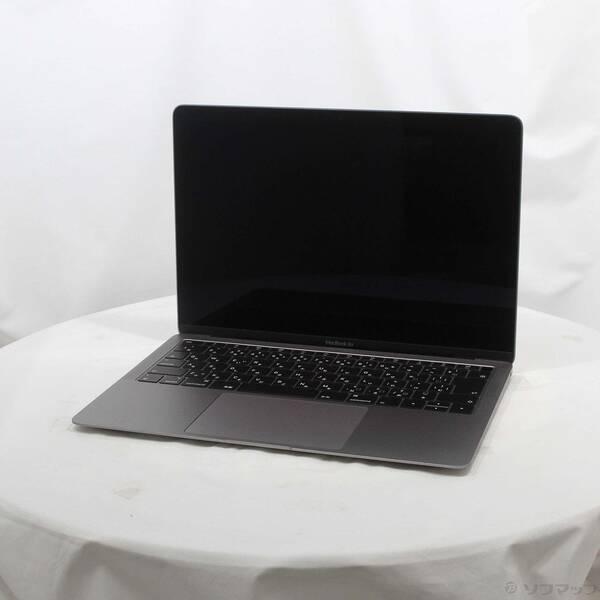 〔中古〕Apple(アップル) MacBook Air 13.3-inch Late-2018 MRE82J／A Core_i5 1.6GHz 8GB SSD128GB スペースグレイ 〔10.15 Catalina〕〔344-ud〕 | 