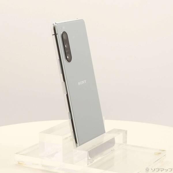 〔中古〕SONY(ソニー) Xperia 5 II 128GB グレー A002SO SoftBank〔352-ud〕 |  | 03