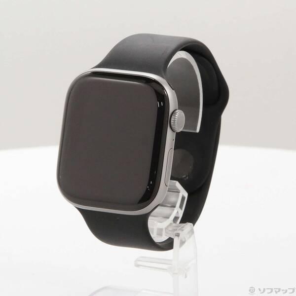 〔中古〕Apple(アップル) Apple Watch Series 11 GPS + Cellular 46mm スペースグレイアルミニウムケース ブラックスポーツバンド〔262-ud〕 | 