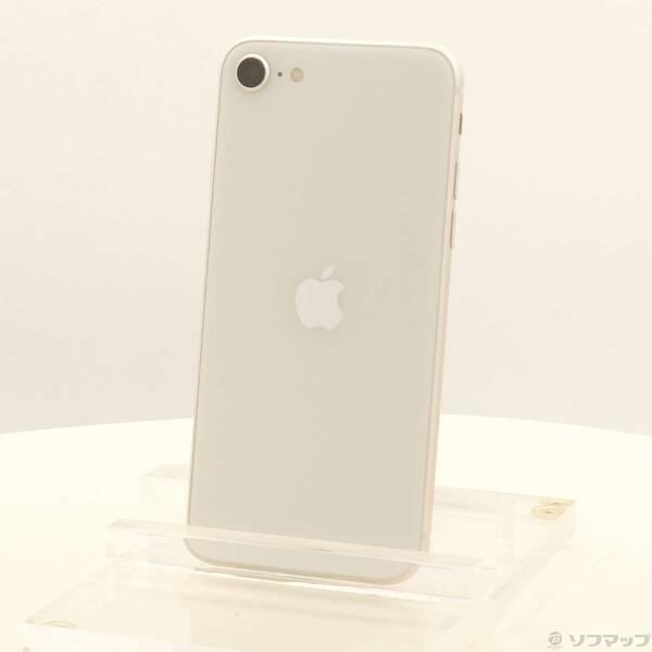〔中古〕Apple(アップル) iPhone SE 第3世代 64GB スターライト MMYD3J／A SIMフリー〔377-ud〕 | 