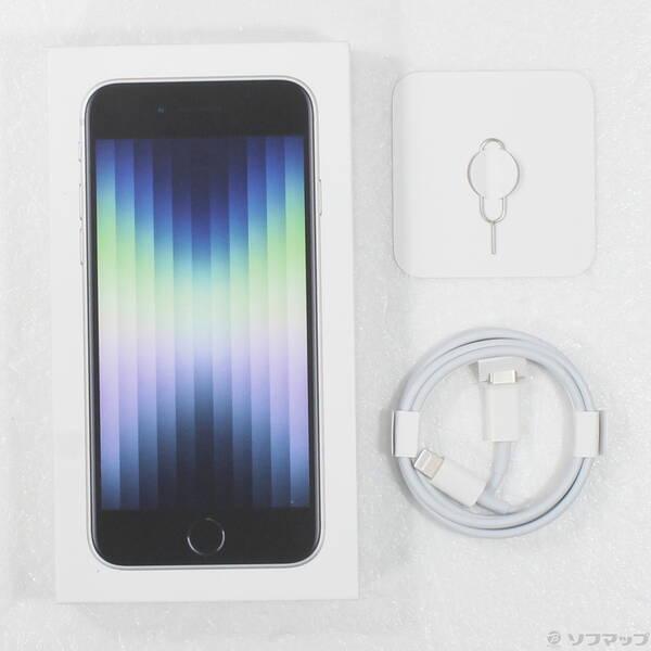 〔中古〕Apple(アップル) iPhone SE 第3世代 64GB スターライト MMYD3J／A SIMフリー〔377-ud〕 |  | 04