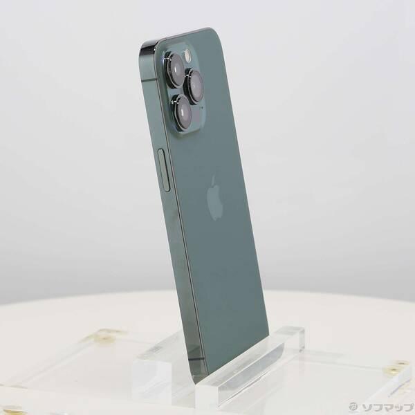 〔中古〕Apple(アップル) iPhone13 Pro 256GB アルパイングリーン MNDY3J／A SIMフリー〔262-ud〕 |  | 03