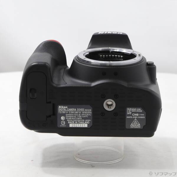 〔中古〕Nikon(ニコン) D3400 18-55VR レンズキット ブラック〔348-ud〕 |  | 04