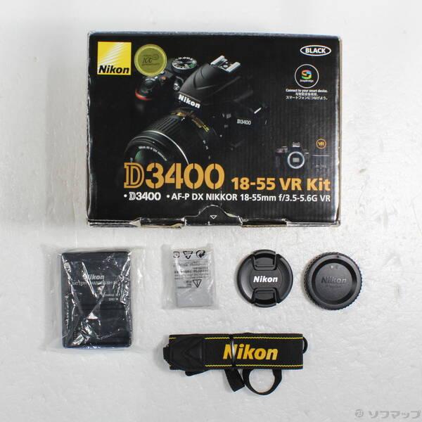 〔中古〕Nikon(ニコン) D3400 18-55VR レンズキット ブラック〔348-ud〕 |  | 05