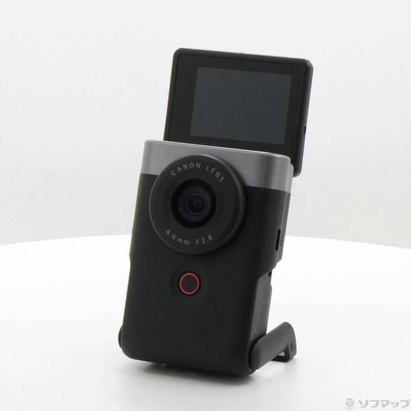 〔中古〕Canon(キヤノン) PowerShot V10 Vlogカメラ PSV10SL シルバー〔297-ud〕 | 