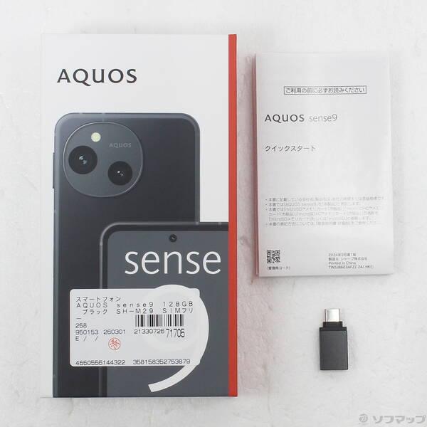 〔中古〕SHARP(シャープ) AQUOS sense9 128GB ブラック SH-M29 SIMフリー〔258-ud〕 |  | 04