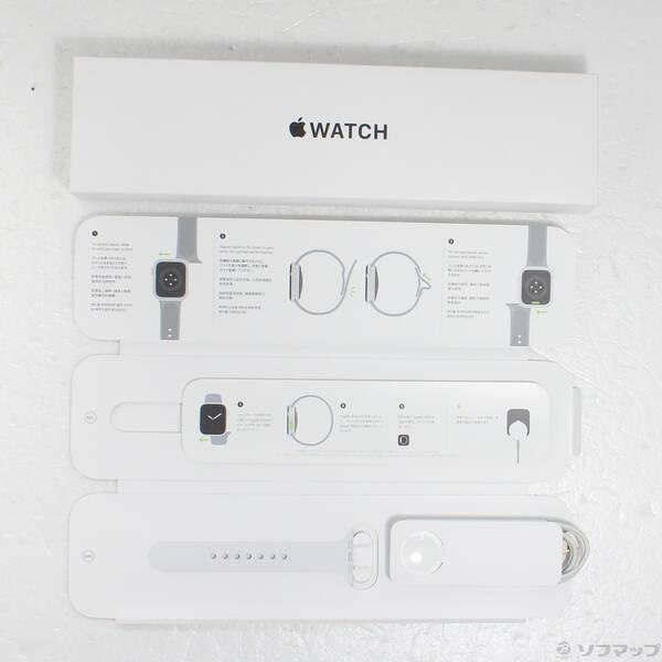 〔中古〕Apple(アップル) Apple Watch SE 第1世代 GPS 44mm シルバーアルミニウムケース ホワイトスポーツバンド〔262-ud〕 |  | 04