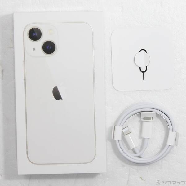 〔中古〕Apple(アップル) iPhone13 mini 256GB スターライト MLJK3J／A SIMフリー〔196-ud〕 |  | 04