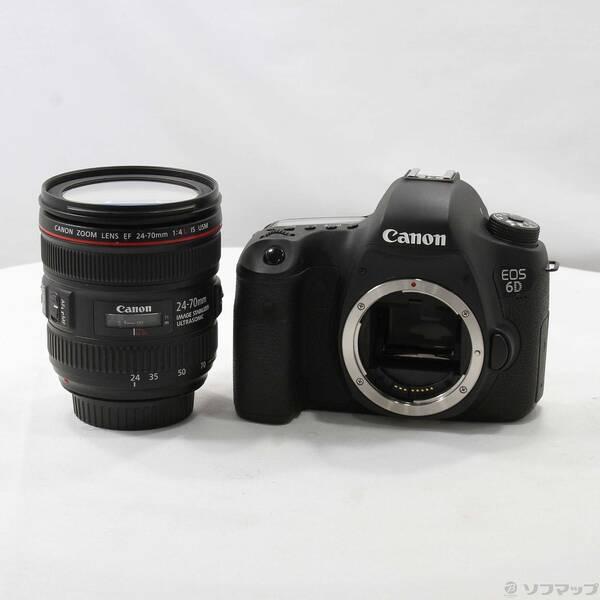 〔中古〕Canon(キヤノン) EOS 6D EF24-70L F4L IS USM レンズキット (2020万画素／SDXC)〔344-ud〕 | 