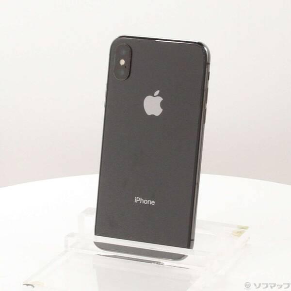 〔中古〕Apple(アップル) iPhoneX 64GB スペースグレイ MQAX2J／A SoftBank〔247-ud〕 | 