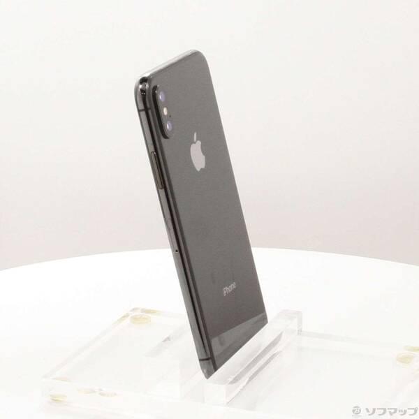 〔中古〕Apple(アップル) iPhoneX 64GB スペースグレイ MQAX2J／A SoftBank〔247-ud〕 |  | 03