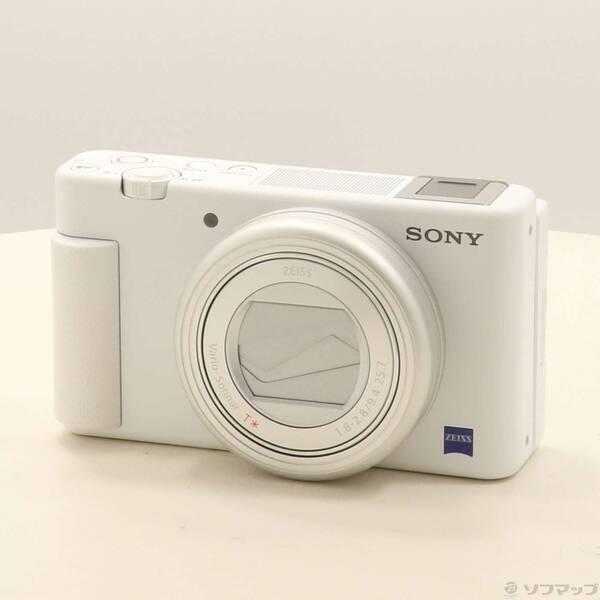 〔中古〕SONY(ソニー) VLOGCAM ZV-1 W ホワイト〔258-ud〕 | 