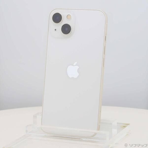 〔中古〕Apple(アップル) iPhone13 128GB スターライト MLND3J／A SIMフリー〔262-ud〕 | 