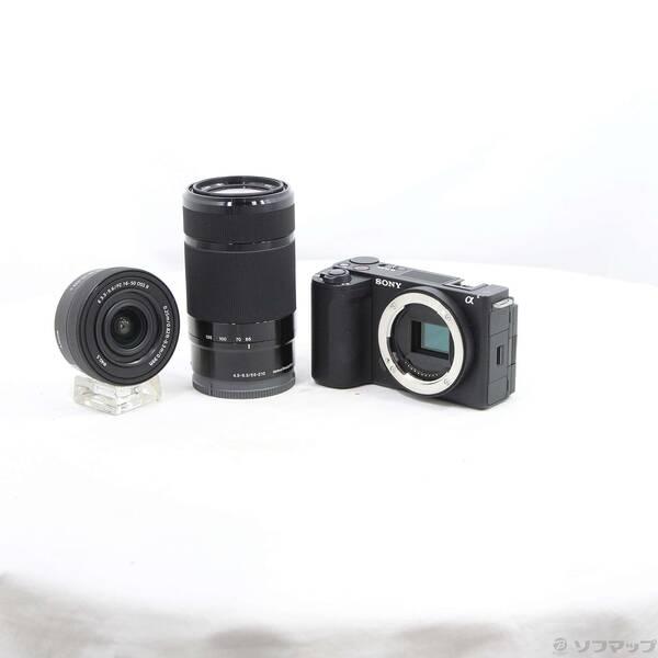 〔中古〕SONY(ソニー) VLOGCAM ZV-E10 II ダブルズームレンズキット ブラック ZV-E10M2X B〔262-ud〕 | 