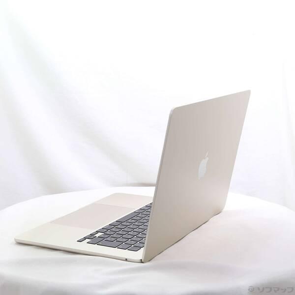 〔中古〕Apple(アップル) MacBook Air 15.3-inch Early-2024 MRYT3J／A Apple M3 8コアCPU_10コアGPU 8GB SSD512GB スターライト 〔15.3 Sequoia〕〔258-ud〕 |  | 01