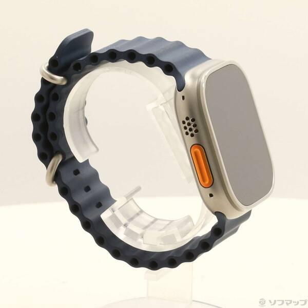 〔中古〕Apple(アップル) Apple Watch Ultra 2 GPS + Cellular 49mm チタニウムケース ブルーオーシャンバンド〔377-ud〕 |  | 03