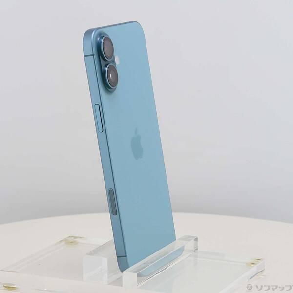 〔中古〕Apple(アップル) iPhone16 Plus 128GB ティール MXVF3J／A SIMフリー〔276-ud〕 |  | 03