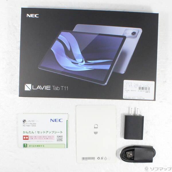 〔中古〕NEC(エヌイーシー) 〔展示品〕 LAVIE Tab T11 T1175／JAS 256GB ルナグレー PC-T1175JAS Wi-Fi〔198-ud〕 |  | 04