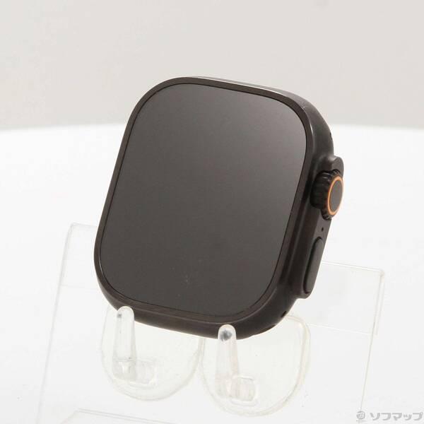 〔中古〕Apple(アップル) 〔展示品〕 Apple Watch Ultra 2 GPS + Cellular 49mm ブラックチタニウムケース バンド無し〔269-ud〕 | 