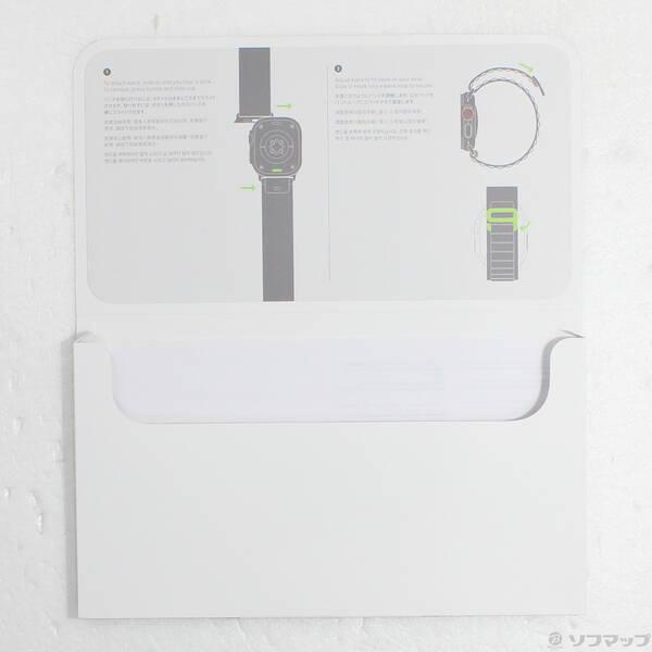 〔中古〕Apple(アップル) 〔展示品〕 Apple Watch Ultra 2 GPS + Cellular 49mm ブラックチタニウムケース ダークグリーンアルパインループ〔198-ud〕 |  | 04