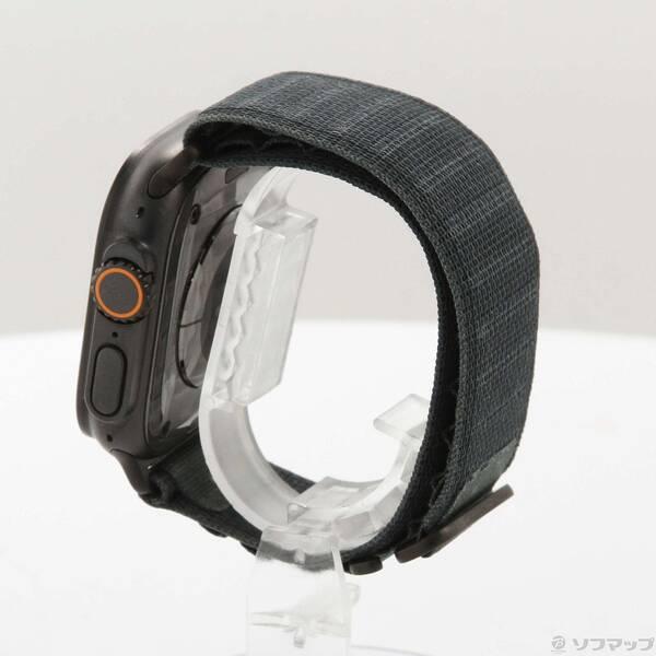 〔中古〕Apple(アップル) 〔展示品〕 Apple Watch Ultra 2 GPS + Cellular 49mm ブラックチタニウムケース ダークグリーンアルパインループ〔377-ud〕 |  | 01