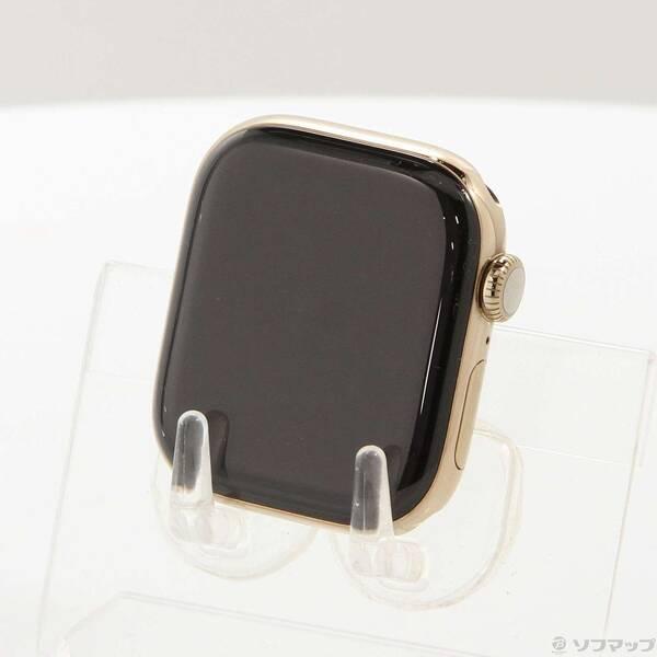 〔中古〕Apple(アップル) 〔展示品〕 Apple Watch Series 10 GPS + Cellular 42mm ゴールドチタニウムケース バンド無し〔269-ud〕 | 