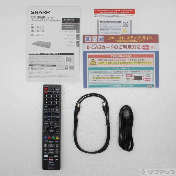 〔中古〕SHARP(シャープ) 〔展示品〕 ブルーレイレコーダー AQUOS（アクオス） 2B-C20GW1 ［2TB ／2番組同時録画］〔198-ud〕 |  | 04