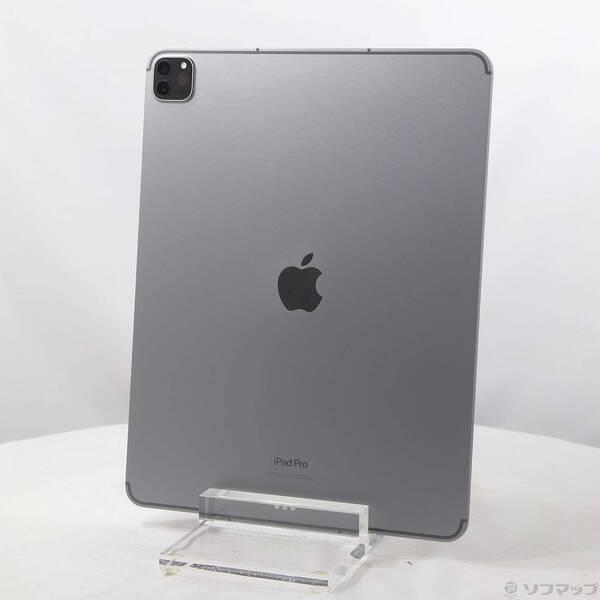 〔中古〕Apple(アップル) iPad Pro 12.9インチ 第6世代 256GB スペースグレイ NP203J／A SIMフリー〔198-ud〕 | 