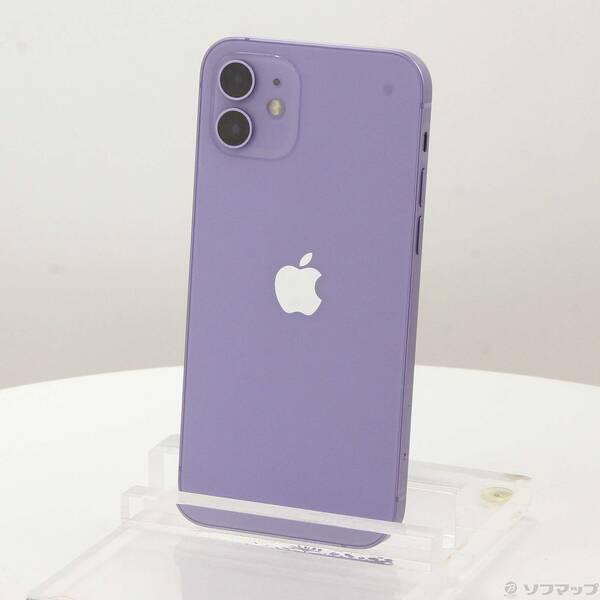 〔中古〕Apple(アップル) iPhone12 64GB パープル MJNH3J／A SIMフリー〔247-ud〕 | 