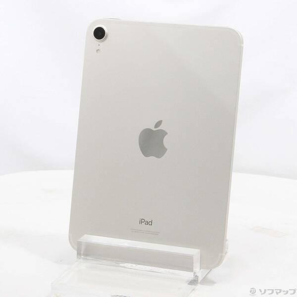 〔中古〕Apple(アップル) iPad mini 第6世代 64GB スターライト MK8C3J／A SIMフリー〔262-ud〕 | 