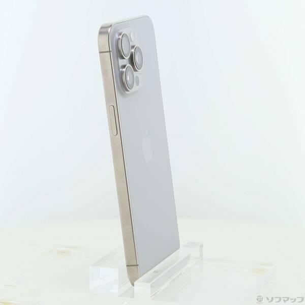 〔中古〕Apple(アップル) iPhone15 Pro Max 1TB ナチュラルチタニウム MU713J／A SIMフリー〔262-ud〕 |  | 03