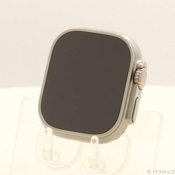 〔中古〕Apple(アップル) Apple Watch Ultra 2 GPS + Cellular 49mm チタニウムケース バンド無し〔377-ud〕 | 