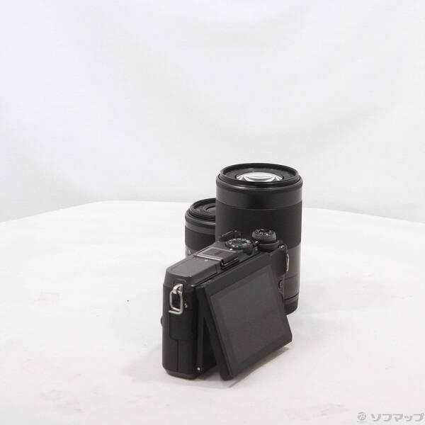 〔中古〕Canon(キヤノン) ミラーレスカメラ EOS M6 (ブラック)・ダブルズームキット〔262-ud〕 |  | 01